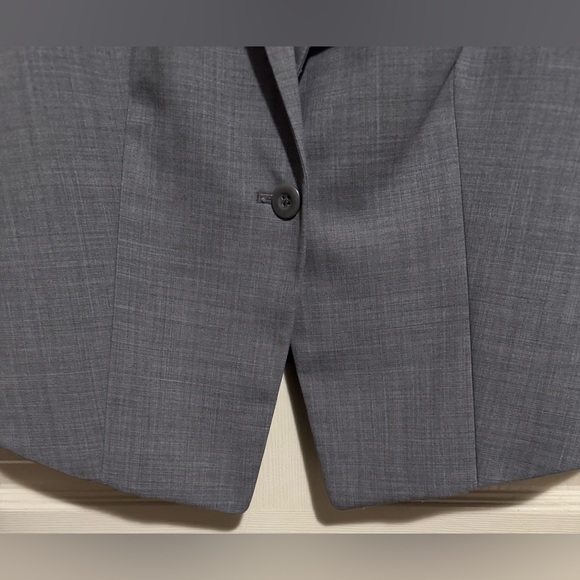 J. Jill Charcoal Women’s Blazer Vest, MP, 100% Wool - Picture 5 of 9